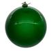 Vickerman 3" Green Pearl UV Drilled Ball Ornament, 12 per bag.