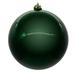 Vickerman 6" Midnight Green Pearl UV Drilled Ball Ornament, 4 per bag.