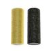 2pcs 15cm 10 Yards Yarn Tulle Netting Rolls Organza Fabric for Wedding Decoration Bow Tutu Skirt DIY Craft Sewing Gift Wrapping Clothes Black Golden and Yellow Gold