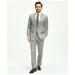 Brooks Brothers Men's Traditional Fit Wool Sharkskin 1818 Suit | Light Grey | Size 44 Long