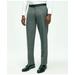 Brooks Brothers Men's Slim Fit Wool Hopsack Tuxedo Pants | Grey | Size 34 30