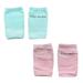 YOHOME 2Pairs Kids Baby Safety Sport Crawling Elbow Cushion Knee Pads Protective