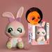 Clearance Toys Cute Rabbit Money Box Plastic Money Bank With LED For Kid s Xmas Christmas Birthday Gift With Box Great Gift For Kids Christmas Gifts