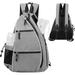 Arealer Pickleball Backpack Adjustable Sling Bag Tennis Racket Bag for Pickleball Tennis Badminton
