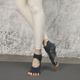 SYOSOF Women Half Toe Ballet Yoga Socks Non-Slip Peep Toe Anti-Slip Pilates Ankle Grip