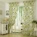 Tarmeek Leaves Print Rod Pocket Sheer Curtains for Living Room Bedroom Long Drape Panels Window Treatment Kitchen Curtains Yard Voile Parlor Tulle Valance Curtain Fall Decorations for Home