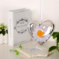 GROFRY 5Pcs/Set Creative Heart Shape Hanging Decor Beautiful Detachable Plastic Hanging Ball Pendant for Home