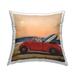 Stupell Industries Mouse Beach Cruise Surf and Sand Car Coastal Multi-Color 18 x 7 x 18 Decorative Pillows