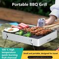 Mairbeon Foldable Compact Vent Holes BBQ Grill Household Disposable Barbecue Stove Camping Supplies