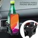 GUSTVE 2 in 1 Car Cup Holder with Phone Holder Car Vents Cup Holder Car Air Vent Mount Drink Bottle Holder Automotive Cup Holders