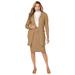 Plus Size Women's 2 Piece Sweater Skirt Set by Jessica London in Soft Camel (Size 14/16)