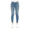 7/8-Hose LE TEMPS DES CERISES "PULPC", Damen, Gr. 29, US-Größen, blau, 92% Baumwolle, Kunstfaser, 2% Elasthan, Hosen, mit dezenter Waschung