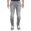 Bequeme Jeans LE TEMPS DES CERISES, Herren, Gr. 32, US-Größen, grau, 95% Baumwolle, 3% Polyester, 2% Elasthan, casual, Jeans, mit dezenter Waschung