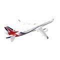 MUZIZY copy airplane model 1/200 For British A321 Neo Special Plane Alloy Die Casting Aircraft Model Military Aircraft Model Collection