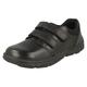 Boys Startrite Smart Light Weight School Shoes Origin - Black Leather - UK Size 1.5G - EU Size 33.5 - US Size 2.5