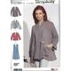 Simplicity Sewing Pattern R10184 / S8917- Misses' Jackets and Vest, Size: A (6-8-10-12-14-16-18-20-22-24)