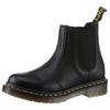 Chelseaboots DR. MARTENS "Virginia 2976", Damen, Gr. 36, schwarz, Leder, Elastischer Einsatz, unifarben, casual, Schuhe, Chunky Boots, Plateau Schuh, Boots mit herausnehmbarer Innensohle