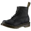 Schnürboots DR. MARTENS "VIRGINIA", Damen, Gr. 40, schwarz, Leder, unifarben, casual, Schuhe, Blockabsatz, Schnürschuh, Stiefelette mit praktischer Schnürung