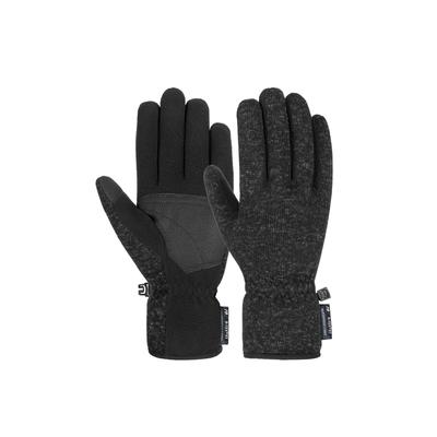Skihandschuhe REUSCH "Bellavista R-TEX XT", Damen, Gr. 10, grau (dunkelgrau), 94% Polyester, 3% Polyamid, 3% Polyurethan, mehrfarbig, klassisch, Handschuhe, mit innovativer Insert-Membran Image