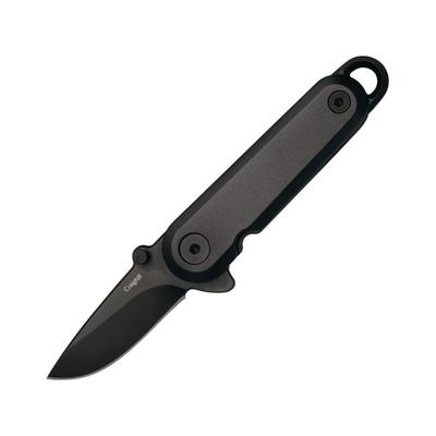 Craighill Lark Framelock Vapor Black Folding Knife 2.63in Closed 1.5in Black Stonewash 12C27 Sandvik Stainless Blade Black Stonewash Stainless Handle