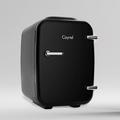 CAYNEL Mini Fridge Portable Travel Thermoelectric 4 Liter Cooler & Warmer for Skincare in Black | Wayfair MJ49912WF