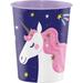 Creative Converting Unicorn Galaxy Plastic Cup, 12 ct | Wayfair DTC368246TUMB