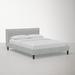 Joss & Main Ames Standard Bed Upholstered/Polyester in Gray | California King | Wayfair 7867B968FD704E548EEDB2F286EE5E9C