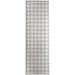 Gray 30 x 0.08 in Area Rug - Latitude Run® Joseluis Houndstooth Indoor/Outdoor Area Rug Polyester | 30 W x 0.08 D in | Wayfair