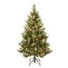 The Holiday Aisle® Slender Green Pine Cashmere Christmas Tree w/ 300 Lights, Metal in Brown | 44 W in | Wayfair A1F12C3E69B14CBF904A117FDECFC49E