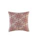 East Urban Home Cotton Throw Square Pillow Cover & Insert Polyester/Polyfill/Cotton in Red/White/Brown | 18 H x 18 W x 0.39 D in | Wayfair