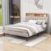 Latitude Run® Cholena Upholstered Low Profile Storage Platform Bed Upholstered, Linen in Brown | 44 H x 63 W x 84 D in | Wayfair