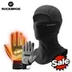 ROCKBROS-Gants thermiques coupe-vent en PVC cagoule chaude masque facial gants de cyclisme