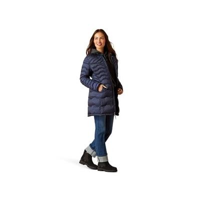 Ariat Ideal Down Parka - L - Navy - Smartpak