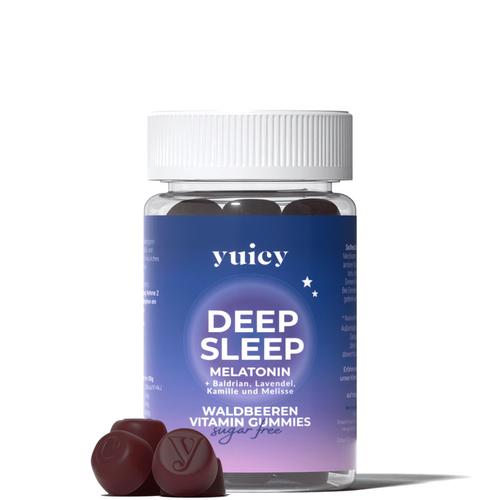 yuicy® Deep Sleep – Melatonin Einschlaf-Gummies 14 St Fruchtgummi