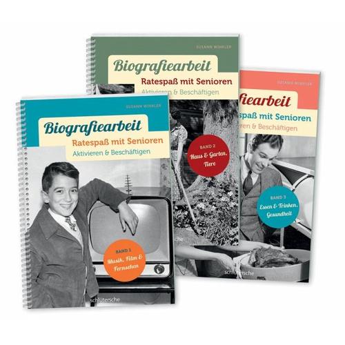 Biografiearbeit – Ratespaß mit Senioren, 3 Bde. im Set – Susann Winkler