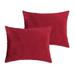 Barefoot Bungalow Riviera Velvet Quilted Pillow Shams (Set of 2)