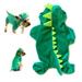 Sprifallbaby Dogs Clothes Small Pet Costume Halloween Dinosaur Costume Dog Clothing Preppy Outfits Funny Apparel