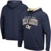 Men's Colosseum Navy Georgia Tech Yellow Jackets Resistance Pullover Hoodie