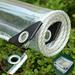 Clear PVC Vinyl Tarp Clear Tarp Waterproof Heavy Duty Outdoor Grommet Raincover Tarpaulin for Patio Enclosure Camping Porch Canopy 9.8x16.4ft