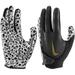 Nike Vapor Jet 7.0 Football Gloves Gray | Gold XL