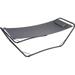 Hammock Lounge Camping Bed with Stand & Pillow Outdoor Portable Hammock for Patio Deck Yard Garden Campingï¼ŒGrey