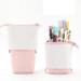 QISIWOLE 2PCS Large Capacity Pencil Case Standing Pen Holder Telescopic Makeup Pouch Stationery Bag Cosmetics Bag School College Office Organizer Storage Pouch for Teens Girls Adults Students