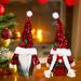 2 Pcs Christmas Gnomes Globalstore Gnome Christmas Decoration Ornaments Cute Christmas Gonk Gift Swedish Gnome Tomte Xmas Elf Dwarf Santa Gnome Plush Doll for Xmas Holiday Home Tree Fireplace Decor