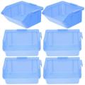 Box Storage Bin Parts Small Bins Organizer Nesting Shelf Tool Stackable Nails Plastic Pantry Trays Drawer Wall Accessory