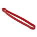 NUOLUX Flat Latex Elastic Resistance Band for Resistance Training Pilates and Physical Therapy 61x1.9x0.45cm (Red)