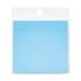 KIHOUT Promotion 50 Sheets Sticky Notes Transparent Transparent Paper Clear Sticky Notes Memo Self-Adhesive Notebook Notepaper Insert For School Office Memo Students Back to School