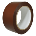 T.R.U. CVT-536 Brown Vinyl Pinstriping Dance Floor Tape: 2 in. wide x 36 yds. Several Colors