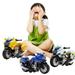 Esaierr Kids Motorcycle Toys Toddler Inertia Motorcycle Racing Car Toys 3-8 Year with Sound and Light Toys Motorcycles for Boy Toys Gifts