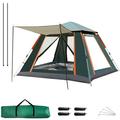 Camping Lightweight Tent for 4-5 Person UV Protection Tents with Mosquito Net Carry Bag for Hiking Backpack