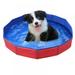 Dog Pool Slip-Resistant Kiddie Pool Foldable PVC Dog Pet Swimming Pool Hard Plastic Pool for Kids Portable Pools for Large Medium Small Dogs & Kids